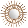 Image de Miroir Soleil rotin D30cm - Atmosphera Créateur dintérieur