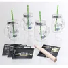 Image de COFFRET MOJITO 9 PIECES CHOPPES PAILLES PILON RECETTES COCKTAIL SOIREE