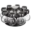 Image de Support rotatif 8 pots à épices - 5 five simply smart