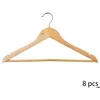 Image de 8 cintres en bois - 5 five simply smart