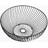 Image de Corbeille Torsadée En Métal 30cm Noir - 5five