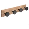 Image de Patère 4 têtes pin noir - 5 five simply smart