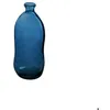 Image de Vase Uly en verre recyclé bleu orage H35cm - Atmosphera Créateur dintérieur