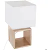 Image de Lampe Pojo bois H32cm - Atmosphera Créateur dintérieur