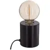 Image de Lampe Socle "saba" Noir H11cm - Atmosphera Créateur D'intérieur