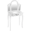 Image de Coiffeuse Aurell Blanc 1 Tiroir - Atmosphera
