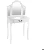 Image de Coiffeuse Aurell blanc 1 tiroir - Atmosphera Créateur dintérieur