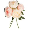 Image de Bouquet de 4 pivoines articielles rose H30cm - Atmosphera Créateur dintérieur