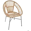 Image de Fauteuil Keko métal rotin - Atmosphera Créateur dintérieur