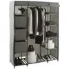 Image de Armoire 1 penderie + étagères + boites gris 5five