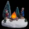 Image de Sujet Lumineux Neige Et Sapin 6 Led Assorti - Feu- Feeric Lights & Christmas