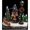 Image de Sujet Lumineux Sapin Bonhomme De Neige 3 - 4 Led Assorti - Feeric Lights & Christmas