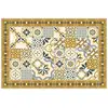 Image de Tapis Vinyl Mosaïque 50x75cm - Ocre - Atmosphera