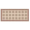 Image de Tapis vinyle mosaïque 50x112cm - Atmosphera createur dinterieur - Marron