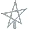 Image de Cimier Étoile Paillettes Argent 20 Cm - Etoile- Feeric Lights & Christmas
