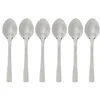Image de Lot De 6 Cuillères À Café "nevis" 9cm Argent