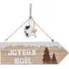 Image de Pancarte Joyeux Noël 29cm En Bois - Feeric Lights & Christmas