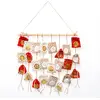 Image de Suspension Calendrier De L'avent Sachet H 60 Cm - Feeric Lights & Christmas