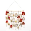 Image de Décoration de Noël Calendrier Vintage 60cm Beige