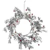 Image de Couronne De Noël Déco "étoile" 40cm Argent