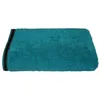 Image de Drap de bain Joia - coton 550 gr/m² - bleu canard 100x150 cm - Bleu canard - Atmosphera createur dinterieur