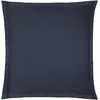 Image de Taie D'oreiller Carina En Coton Bleu Encre 63x63cm - Atmosphera