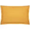 Image de Taie D'oreiller Carina Coton Jaune Moutarde 50x70cm - Atmosphera