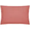 Image de Taie D'oreiller Carina Coton Rose Blush 50x70cm - Atmosphera