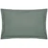 Image de Taie D'oreiller Carina Coton Vert Céladon 50x70cm - Atmosphera