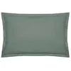 Image de Taie doreiller Carina coton vert céladon 50x70cm - Atmosphera Créateur dintérieur