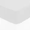 Image de Drap-housse Carina En Coton Blanc 90x190cm - Atmosphera