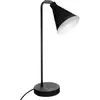 Image de Lampe Linn Métal Noir H46cm - Atmosphera