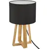 Image de Lampe Molu Bois Noir H35cm - Atmosphera
