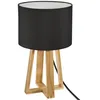 Image de Lampe Molu bois noir H35cm - Atmosphera createur dinterieur
