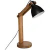 Image de Lampe Arc Cuba Pin Noir H56cm - Atmosphera