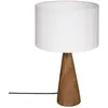 Image de Lampe Aina Bois Blanc H46cm - Atmosphera