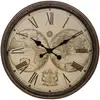 Image de Horloge Monde Tomy Noir D52cm - Atmosphera