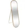 Image de Miroir Sur Pied Edi Métal Doré 160x44cm - Atmosphera