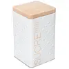 Image de Boîte À Sucre Poudre Métal Scandinave Nature Blanc - 5five