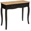 Image de Console Chrysa noir L87cm - Atmosphera Créateur dintérieur