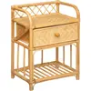 Image de Table De Chevet Aoni Rotin H60cm - Atmosphera