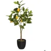 Image de Citronnier artificiel H70cm - Atmosphera Créateur dintérieur