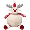 Image de Peluche Renne Chapeau Rouge H 40 Cm - Feeric Lights & Christmas