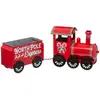 Image de Grand Modèle Métal Train Rouge L 66 Cm - Atmosphera Créateur D'intérieur