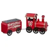 Image de Train Déco Soir de Noël 66cm Rouge