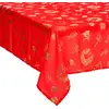 Image de Nappe De Noël Marché De Noël Motifs Dorés 140x360cm - Feeric Lights & Christmas