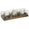 Image de Bougie en verre x3 CARREFOUR HOME
