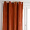 Image de Rideau Occultant Velours Rose Terracotta 140x260cm - Atmosphera