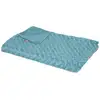 Image de Plaid Bouclette Fausse Fourrure Bleu Orage 120x160cm - Atmosphera
