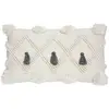 Image de Coussin R.o.w. Blanc Ivoire 30x50cm - Atmosphera